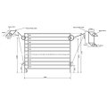 Australischer Standard 1.8 X 2.1m Galvanisierter Vieh-Verkleidungs-China-Lieferant